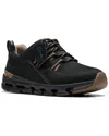 Clarks Naturex Tie Wp Black Combi Nbk Sneaker In Animal Print