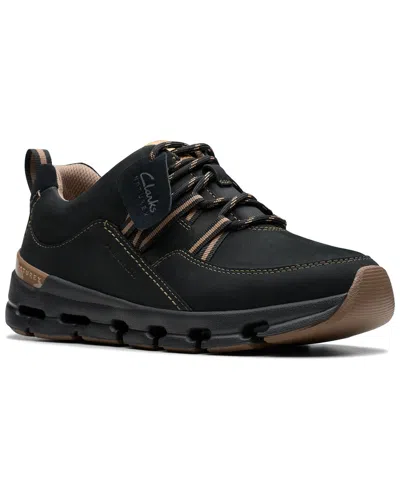 Clarks Naturex Tie Wp Black Combi Nbk Sneaker In Animal Print