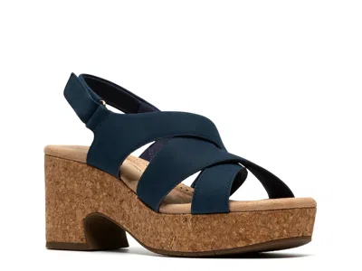 Clarks Nerisa Grace Sandal In Blue