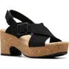 Clarks ® Nerisa Slingback Platform Sandal