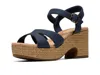 Clarks Nerisa Twist In Blue