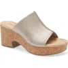 Clarks ® Nerisa Vina Platform Sandal In Brown