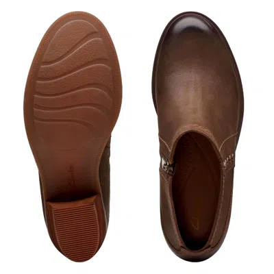 Clarks Neva Lo Dark Tan 26175258 Women's In Brown