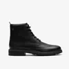 Clarks Newford Lace Boot In Black