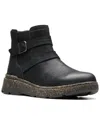 Clarks Noralyn Strap Suede Bootie In Multi