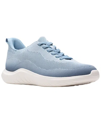 Clarks Nova Lace Textile Sneaker In Blue