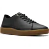 Clarks Collection Men's Oakpark Low Shoes In Black Leather