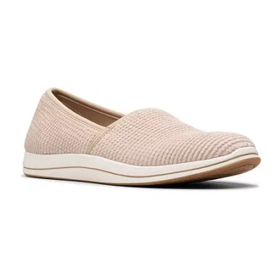 Clarks Of England Clarks Breeze Stretch Womens Round Closed Toe Slip-on Shoe In Pink