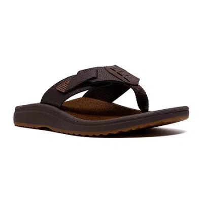 Clarks Of England Clarks Cloudsteppers Mens Breeze Flip-flops In Brown