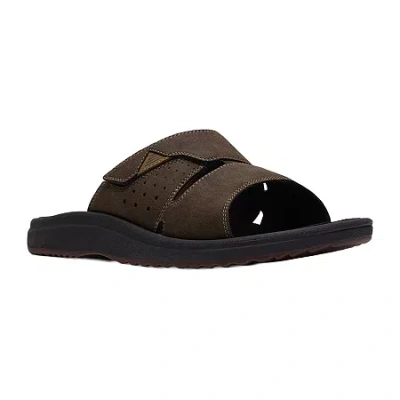 Clarks Of England Clarks Cloudsteppers Mens M Breeze Slide Slide Sandals In Brown