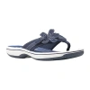Clarks Of England Clarks Cloudsteppers Womens Brinkley Flora Flip-flops In Blue