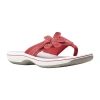 Clarks Of England Clarks Cloudsteppers Womens Brinkley Flora Flip-flops In Red