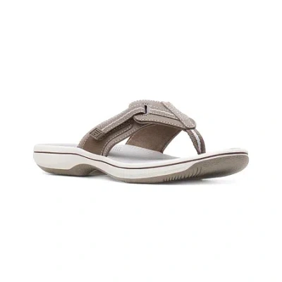 Clarks Of England Clarks Cloudsteppers Womens Brinkley Jazz Flip-flops In Multi