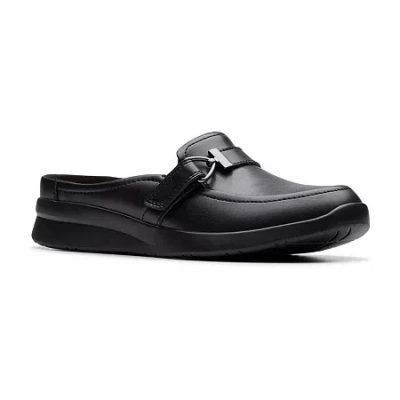 Clarks Of England Clarks Ellowyn Amelia Womens Round Loafers In Black