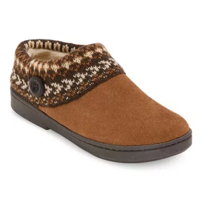 Clarks Of England Clarks Suede Woven With Indoor/outdoor Outsole Womens Clog Slippers In Nude