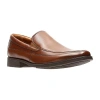 Clarks Of England Clarks Tilden Free Mens Moc Closed Toe Slip-on Shoe In Brown