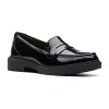 Clarks Of England Clarks Westlyn Ayla Womens Moc Closed Toe Loafers In Black