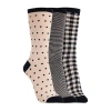 Clarks Of England Clarks Womens 3 Pair Crew Socks In Multi