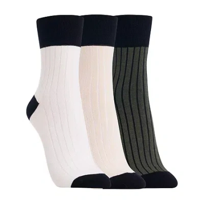 Clarks Of England Clarks Womens 3 Pair Low Cut Socks In Multi