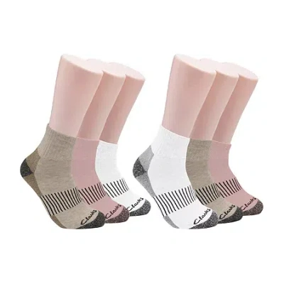 Clarks Of England Clarks Womens 6 Pair Low Cut Socks In Multi