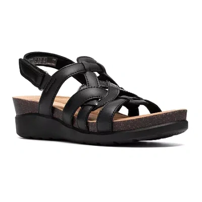 Clarks Of England Clarks Womens Calenne Gracie Wedge Sandals In Multi