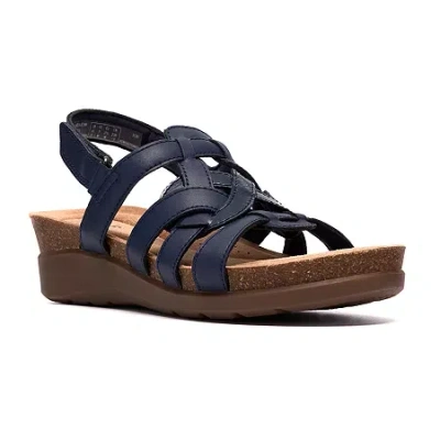 Clarks Of England Clarks Womens Calenne Gracie Wedge Sandals In Multi