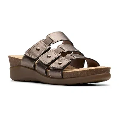 Clarks Of England Clarks Womens Calenne Lily Sandals In Brown