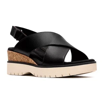 Clarks Of England Clarks Womens Diaz Wedge Sandals In Multi