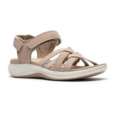 Clarks Of England Clarks Womens Mira Shore Strap Sandals In Nude