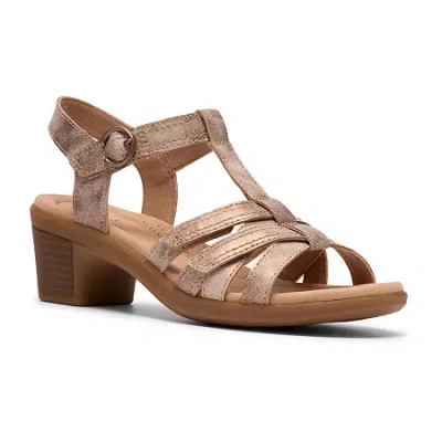 Clarks Of England Clarks Womens Strap Sandals In Neutral