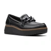 Clarks Of England Clarks Zylah May Womens Moc Closed Toe Loafers In Black