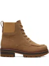 Clarks Orianna Boots In Brown