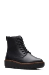 Clarks Orianna Lace-up Boot In Black