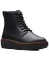 Clarks Orianna Lace-up Boot In Black