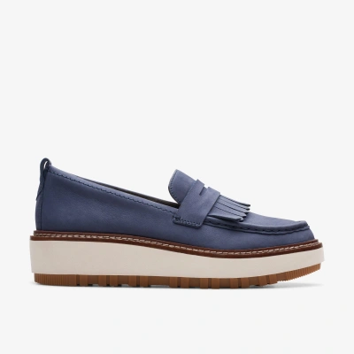 Clarks Orianna W Loafer In Blue