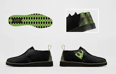 Pre-owned Clarks Original Mens Stylish Jamaica Trek Black/multi Uk 8.5 / Us 9.5 In Black Combi
