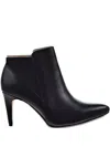Clarks Originals 85mm Laina Violet Pointed Heeled Boots In Black