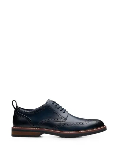 Clarks Originals Aldwin Limit Brogue Shoes In Blue