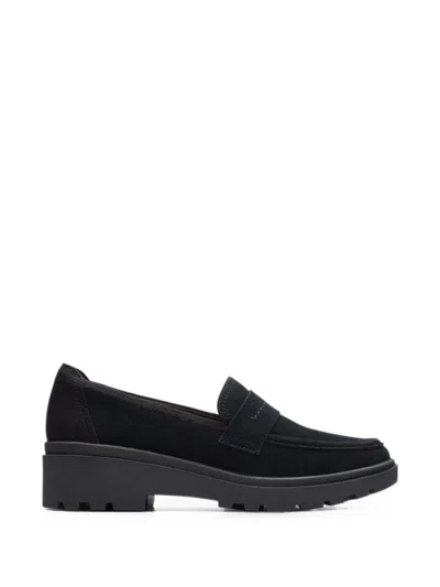 Clarks Originals Calla Ease Suede Loafers In Multi