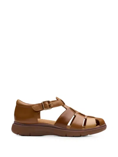 Clarks Originals Certina Sun Cage Sandals In Brown