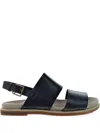 Clarks Originals Corsio Slide Buckle Sandal In Black