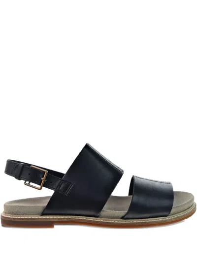 Clarks Originals Corsio Slide Buckle Sandal In Black