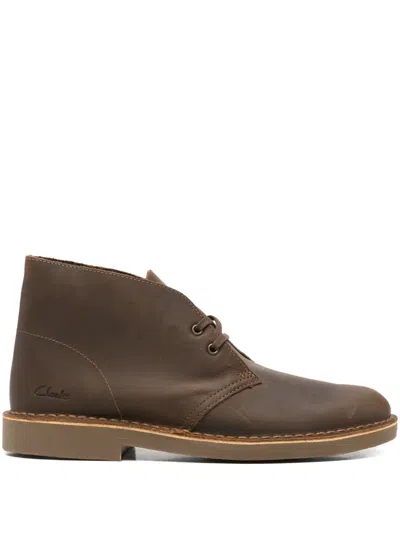 Clarks Originals Desert Bt Evo Lace-up Boots In Brown