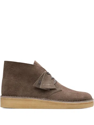 Clarks Originals Desert Coal Sage "brown Suede" Boots