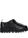 Clarks Originals Desert Khan Eg Fringed Lace-up Sneakers In Black