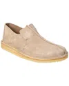 Clarks Originals Desert Mosier Suede Slip-on In Brown