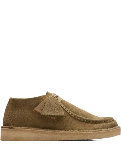 Clarks Originals Desert Nomad "tan" Loafers In Brown