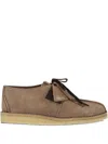 Clarks Originals Desert Trek Lace-up Shoes In Brown