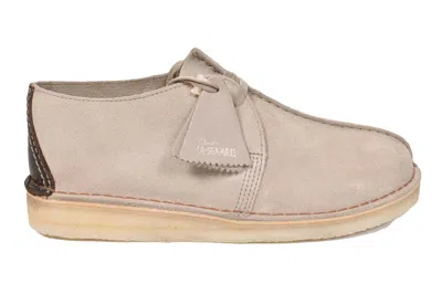 Clarks Originals Desert Trek Shoe Sand Suede In Beige