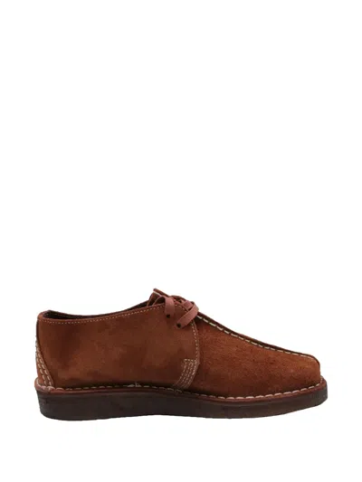Clarks Originals Desert Trek Suede Shoes In Brown